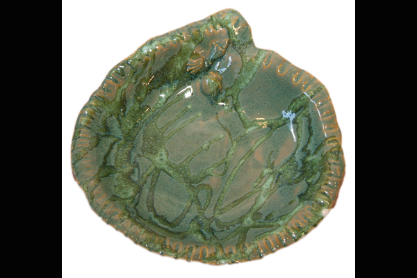 Benande Green Platter, Sea Grape Gallery