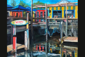 Donna Pape, Bert's Bar, Sea Grape Gallery