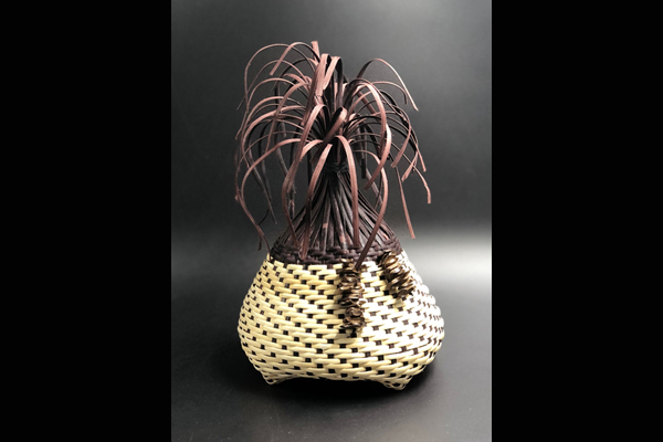 Nancy Giffin, Pineapple Cat Basket, Sea Grape Gallery