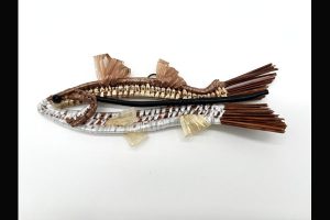 Beth Williams, Brown Pine Needle Fish, Sea Grape Gallery